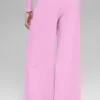 Mid-Rise Dreamlight Straight Bukser – Candy Heart Pink