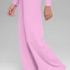 Mid-Rise Dreamlight Straight Bukser – Candy Heart Pink