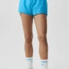 Mid-Rise Go Time-shorts – azurblå