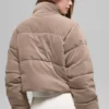 Mikro-corduroy Dreamy Puffer – Chai Latte