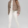 Mikro-corduroy Dreamy Puffer – Chai Latte