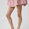 Mikroskjørt med lav midje og lav midje – Vintage Pink