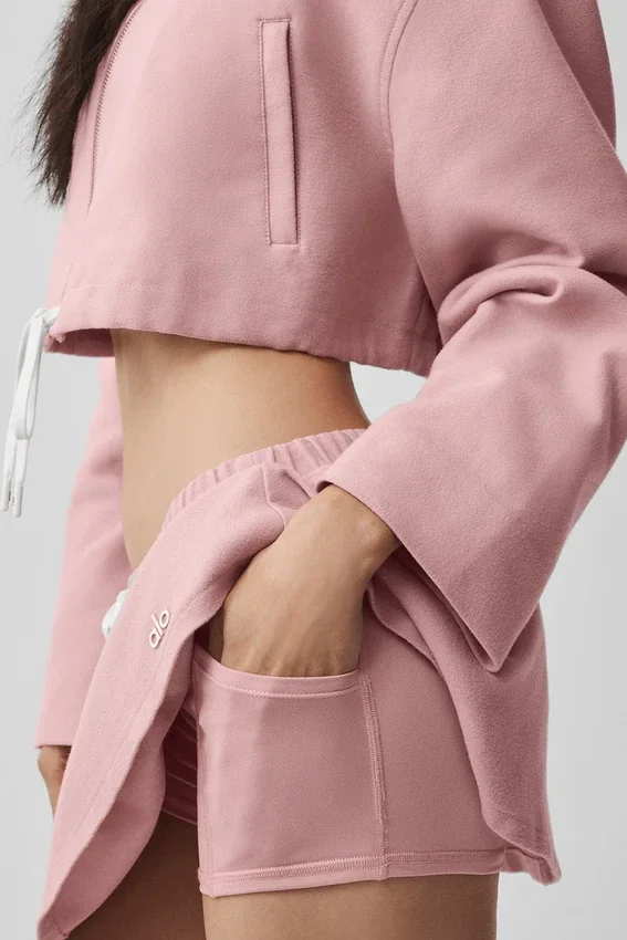 Mikroskjørt med lav midje og lav midje – Vintage Pink
