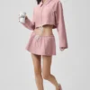 Mikroskjørt med lav midje og lav midje – Vintage Pink