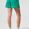 Motivate Track Shorts – Granskoggrønn/hvit