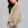 Muse genser med rund hals – Gravel Heather