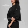 Muse genser med rund hals – svart