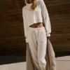 Muse joggebukser – Ivory