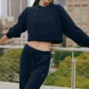 Muse-joggebukser – marineblå