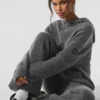 New Class-hettegenser i ull og kashmir – Platinum Grey