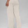 New Class-joggebukser i ull og kashmir – Bone Heather