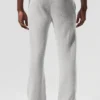 New Class-joggebukser i ull og kashmir – Pearl Grey Heather