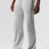 New Class-joggebukser i ull og kashmir – Pearl Grey Heather