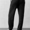 New Class-joggebukser i ull og kashmir – svart