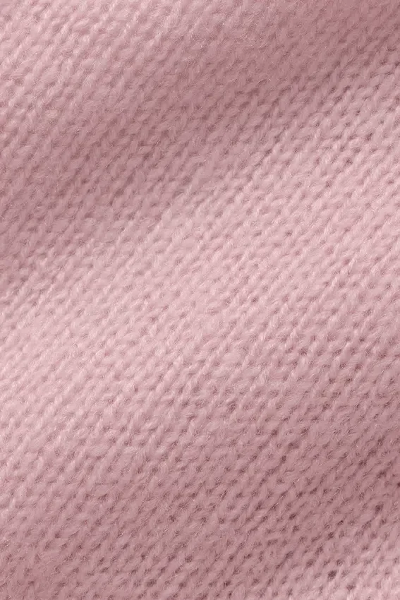 New Class Tie-cardigan i ull og kashmir – vintage rosa