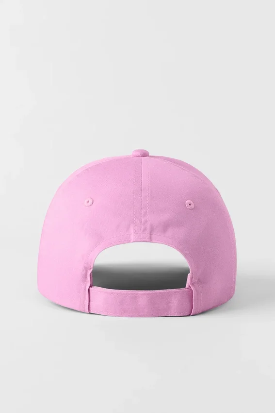 Off-Duty-cap – Candy Heart Pink