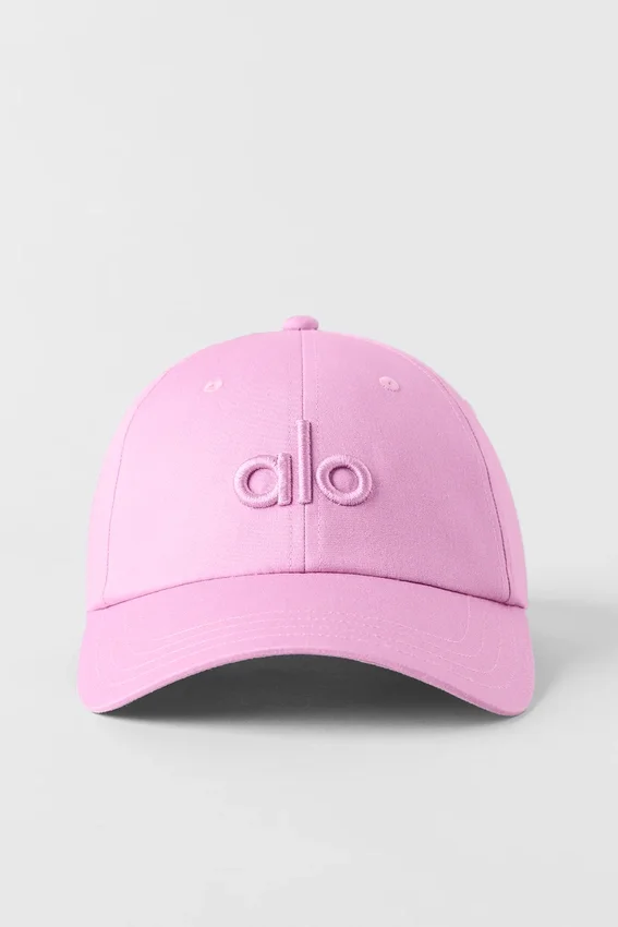 Off-Duty-cap – Candy Heart Pink