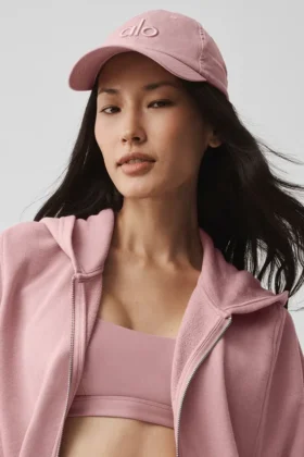 Off-Duty-cap – vintage-rosa
