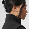 Outline Claw Clip – svart/hvit
