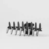 Outline Claw Clip – svart/hvit