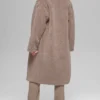 Oversized Sherpa-trench – Chai Latte