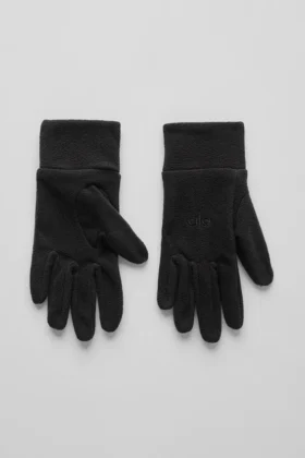 Performance Fleece-hansker – Svart/svart