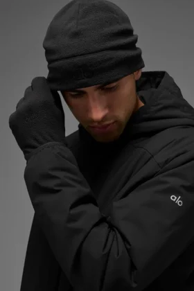 Performance Fleece-hansker – Svart/svart