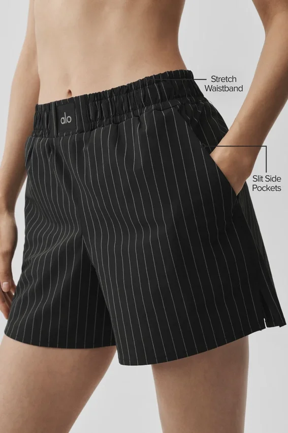 Pinstripe Daylight boxershorts – svart/titan