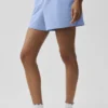 Pinstripe Daylight-shorts – lys provenceblå/hvit