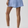 Pinstripe Daylight-shorts – lys provenceblå/hvit