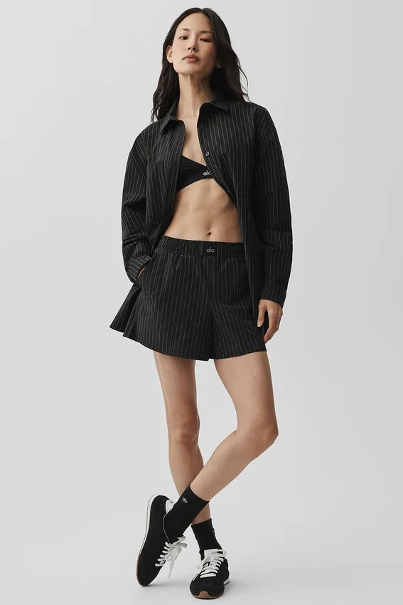 Pinstripe Daylight boxershorts – svart/titan