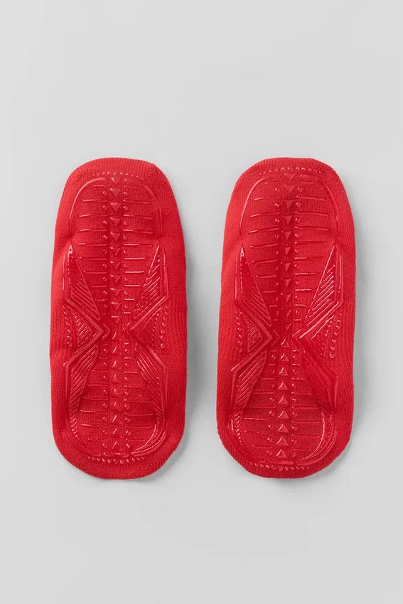 Pivot Barre-sokker for kvinner – Bright Red