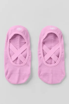 Pivot Barre-sokker for kvinner – Candy Heart Pink