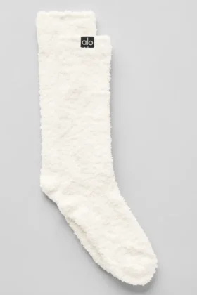Plush Lush-sokker for kvinner – Elfenben