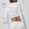 Pointelle-strikkegenser «Be Mine»-cardigan – halvgjennomsiktig hvit
