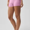 Pointelle-strikkegenser Be Mine Hot Short – Candy Heart Pink