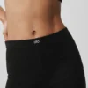 Pointelle-strikkegenser Be Mine Hot Short – svart