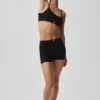 Pointelle-strikkegenser Be Mine Hot Short – svart
