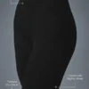 Pointelle Strikkegenser High-Waist Be Mine Tights – Svart
