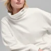 Polar Fleece Hazy-genser – elfenben