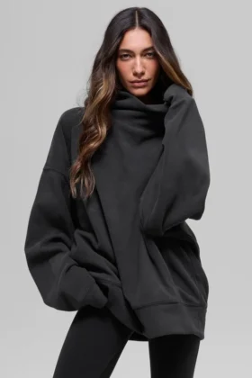 Polar Fleece Hazy Gensere – Svart