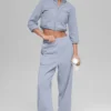 Polar Fleece High-Waist Retreat Jogger – Winter Frost
