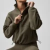 Polar Fleece Retreat Cover up – Olive Tree