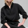 Polar Fleece Retreat Cover-up – Svart