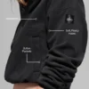 Polar Fleece Retreat Cover-up – Svart