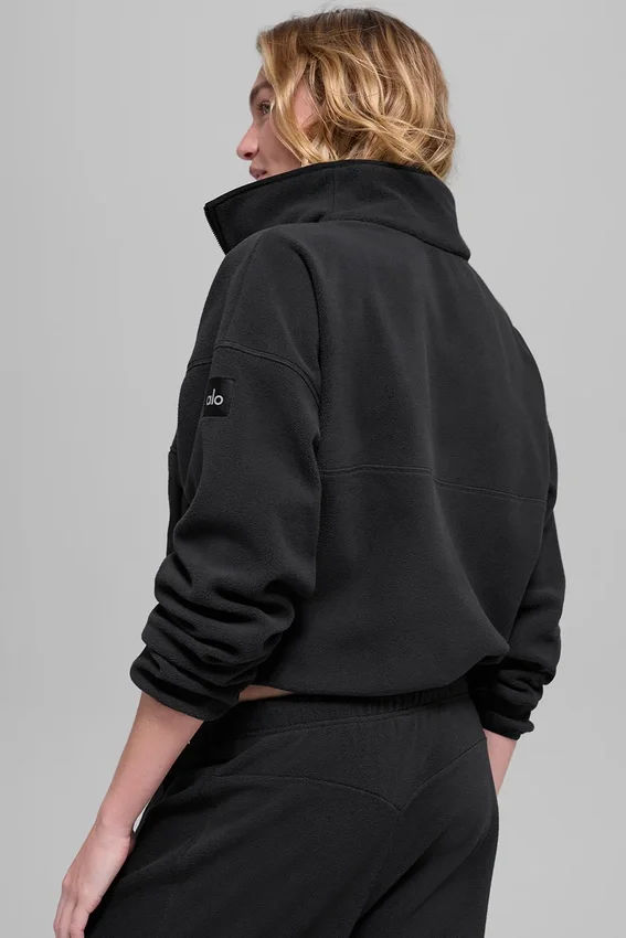 Polar Fleece Retreat Cover-up – Svart
