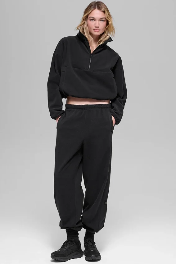 Polar Fleece Retreat Cover-up – Svart