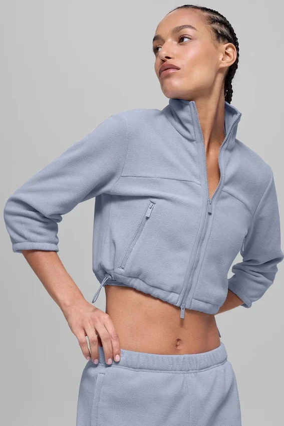 Polar Fleece Retreat kort jakke – Winter Frost