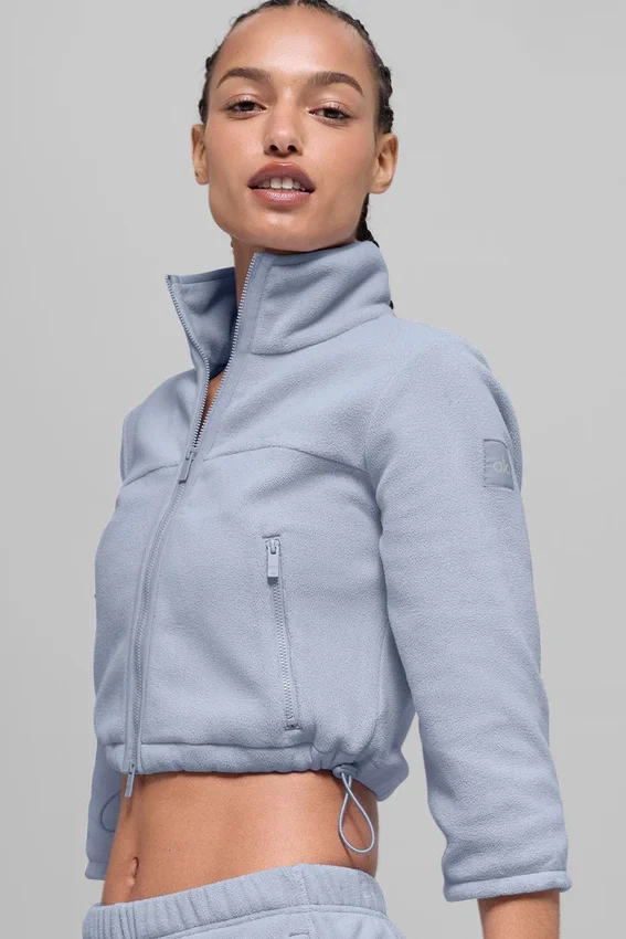 Polar Fleece Retreat kort jakke – Winter Frost