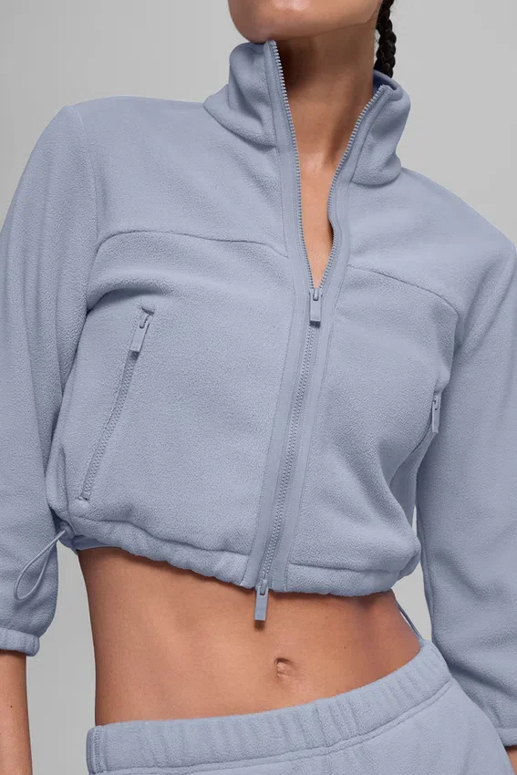 Polar Fleece Retreat kort jakke – Winter Frost